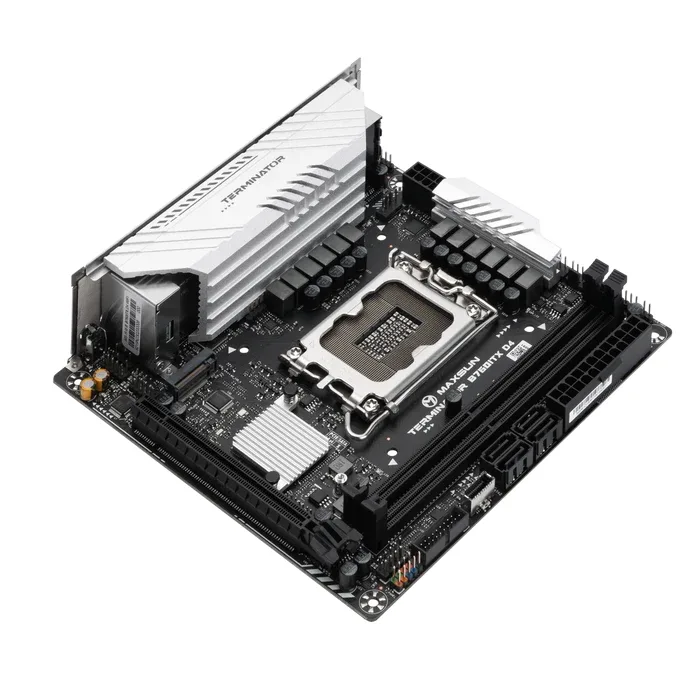 Maxun Terminator B760ITX D4 WIFI DDR4 HDMI-DP PCIE 4.0 1700p Mitx görsel 2