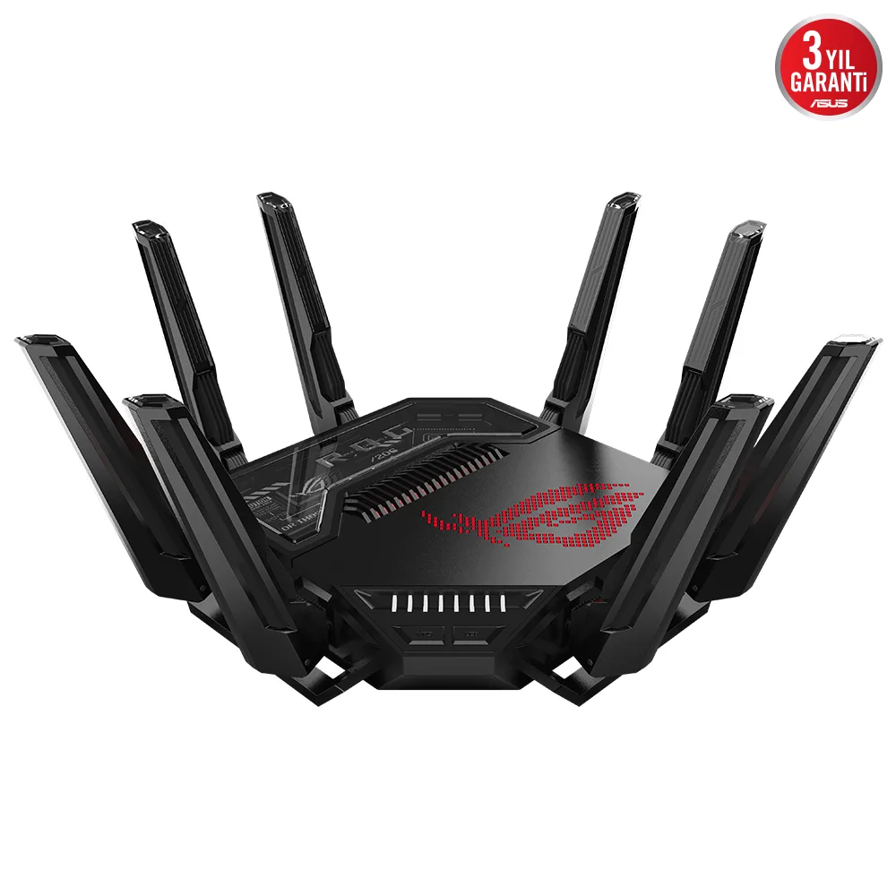 ASUS GT-BE98 WIFI7 BE25000 Üç Bant Gaming Router / 90IG08F0-MO9A0V görsel 4