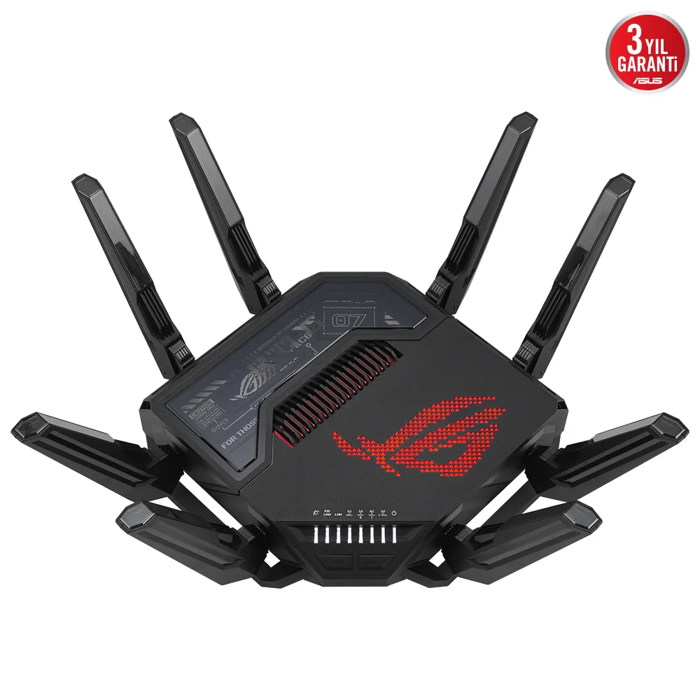 ASUS GT-BE98 WIFI7 BE25000 Üç Bant Gaming Router / 90IG08F0-MO9A0V görsel 15