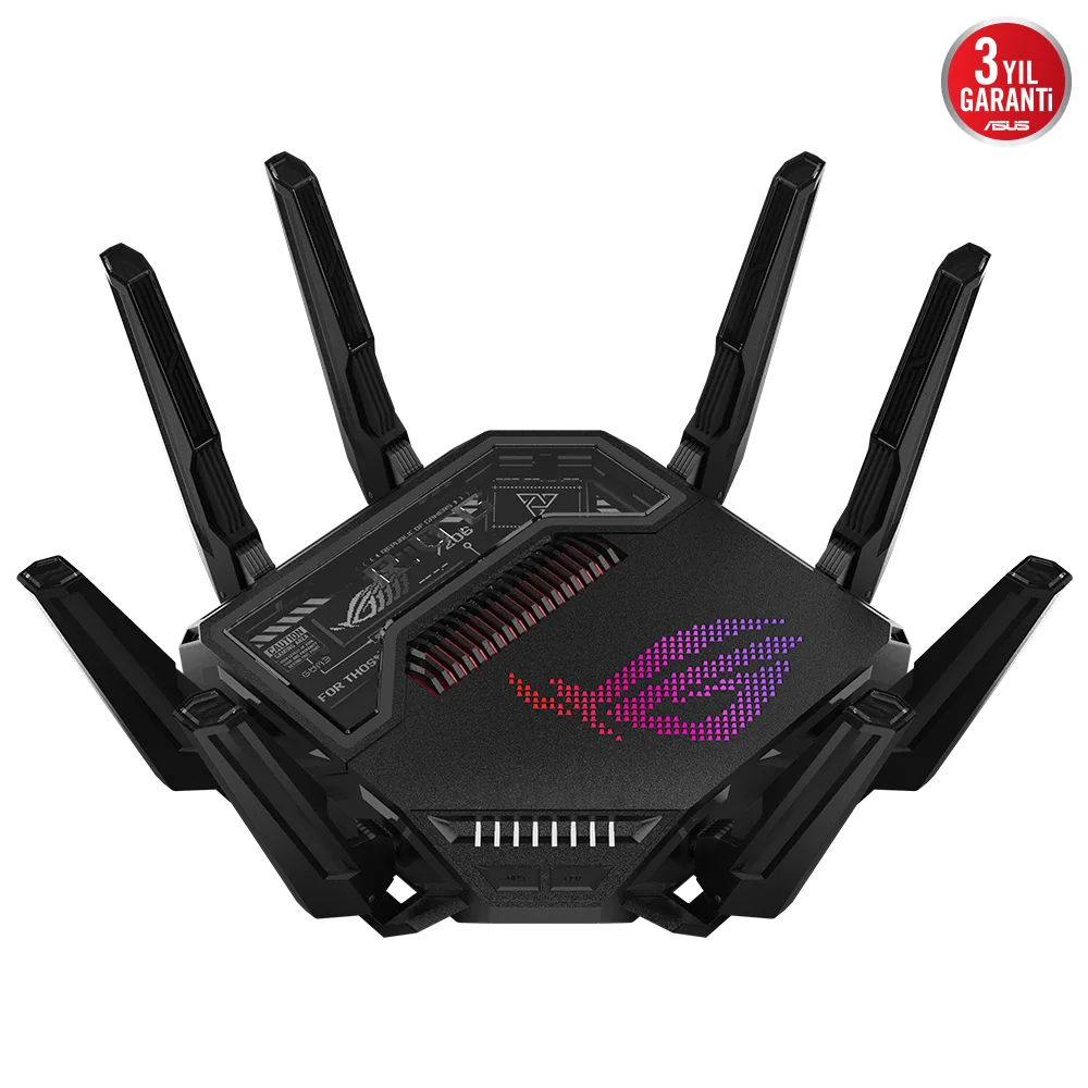 ASUS GT-BE98 WIFI7 BE25000 Üç Bant Gaming Router / 90IG08F0-MO9A0V görsel 5