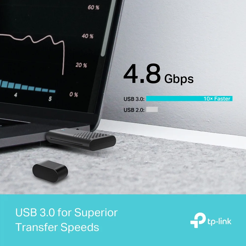 TP-LINK Archer TX20U Wıfı6 AX1800 USB Kablosuz Adapter görsel 6