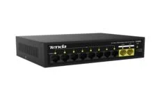 TENDA S110GPC 10-Port 1000M Lite PoE Switch 8-Port PoE görsel 2