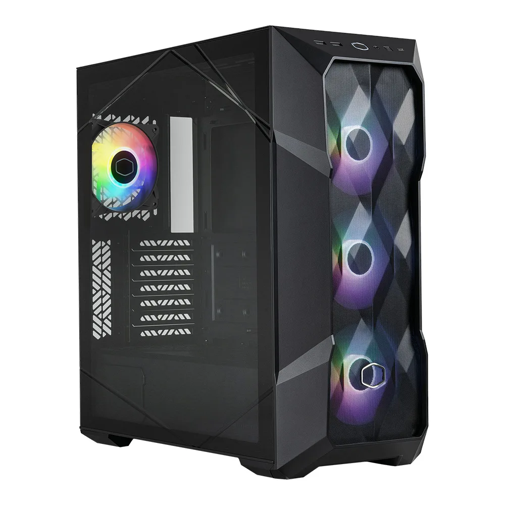 COOLERMASTER 850W 80+ GOLD TD500 V2 TG TD500V2-KGNN85-STU 4-ARGB Fanlı Gaming EATX PC Kasası görsel 5