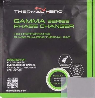 Thermal Hero NEO Gamma 40x40x0.2mm Yüksek Performanslı Faz Değiştiren Termal Pad (Phase Change Material - PCM)